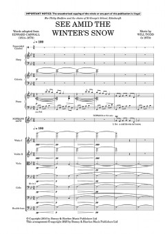 See amid the winter's snow (version with ensemble accompaniment)